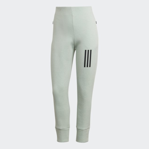 Pantalones Verdes Slim De Cintura Alta Mel Mission Victory Adidas
