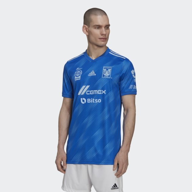 Camiseta Adidas Tigres Uanl 22/23 Segunda Equipación Azul