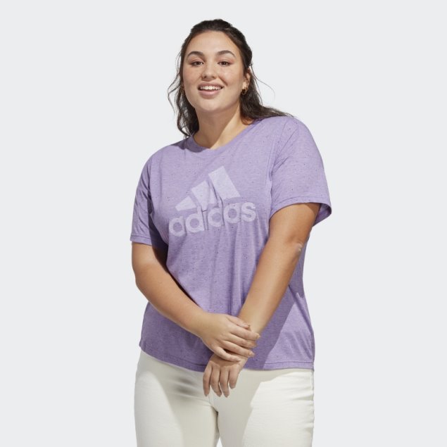 Camiseta Adidas Violet Mel Future Icons Winners 3.0 (talla Grande)