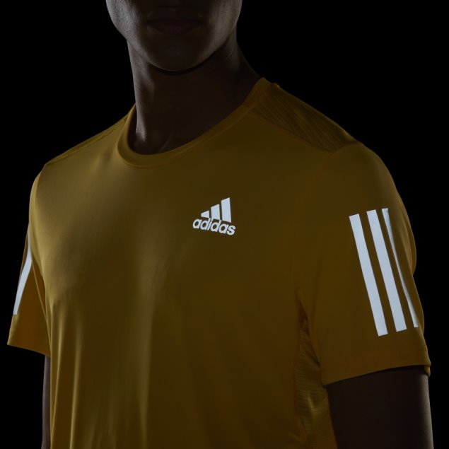 Camiseta Adidas Own The Run Dorada