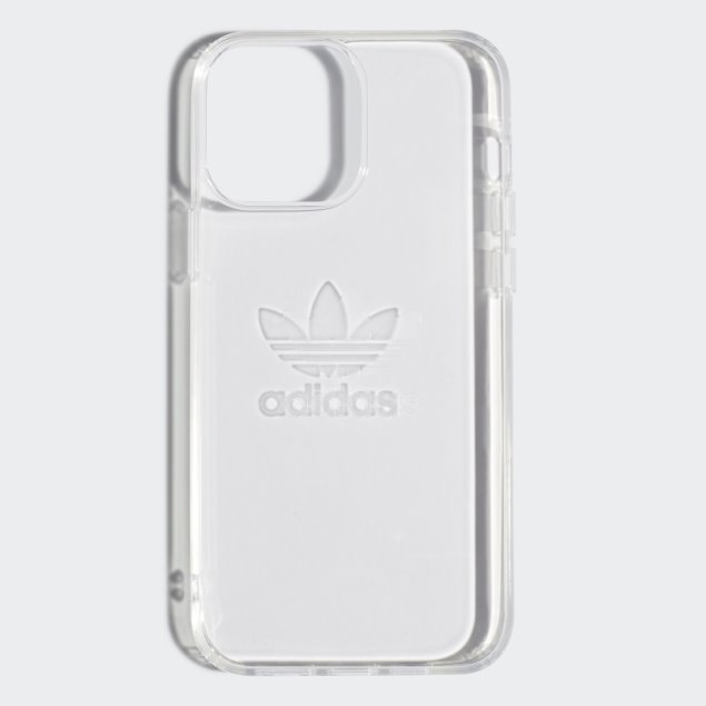 Adidas O Funda Protectora Transparente Para Iphone 13 Pro Max Plata Moda