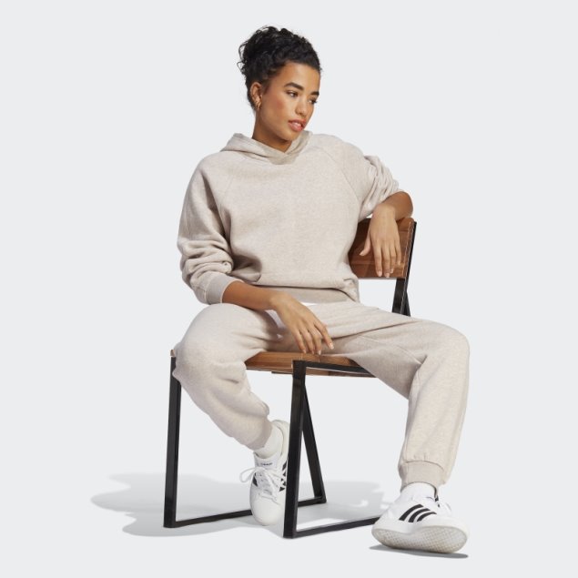 Adidas All Szn Fleece Pants Taupe Mel Fashion