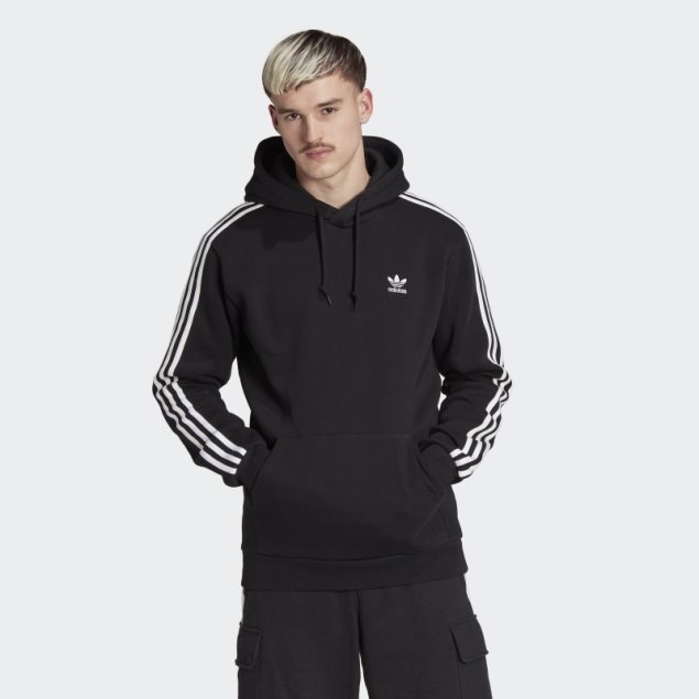 Adicolor Classics Sudadera Con Capucha De 3 Rayas Negro Adidas