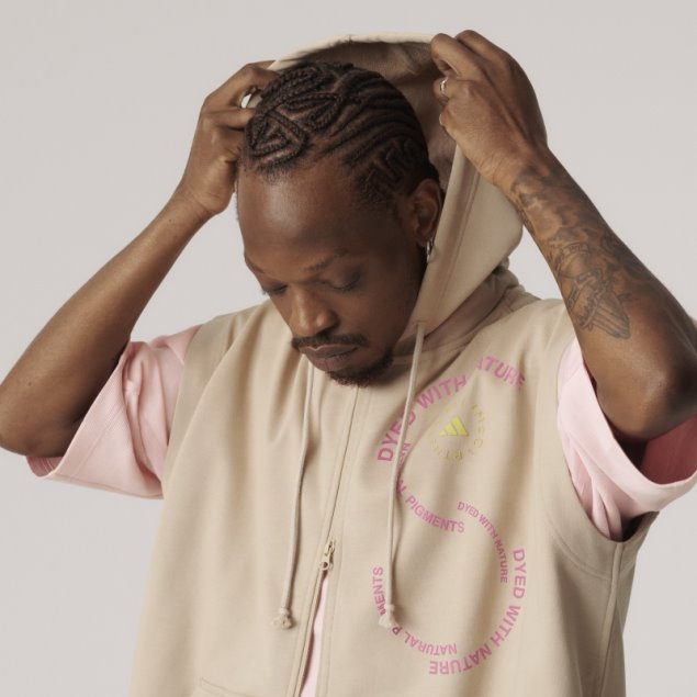 Adidas By Stella Mccartney Sportswear Sudadera Con Capucha Sin Mangas (género Neutral) F Beige Caliente