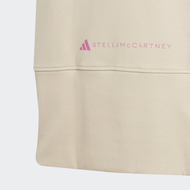 Adidas By Stella Mccartney Sportswear Sudadera Con Capucha Sin Mangas (género Neutral) F Beige Caliente