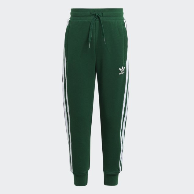Adidas Conjunto Con Capucha Verde Oscuro Adicolor