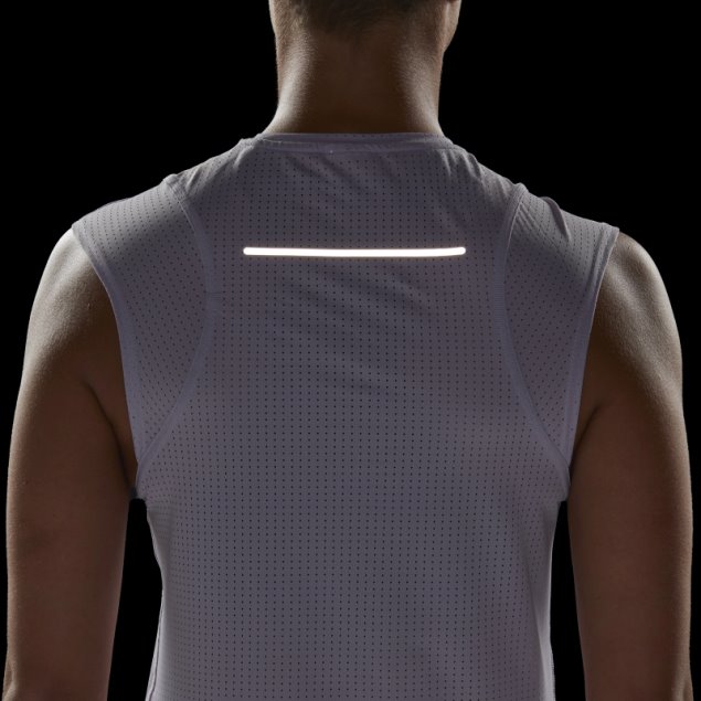 Adidas Camiseta De Running Rápido Amanecer Plateado