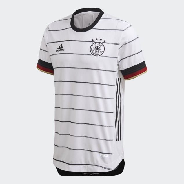 Camiseta Alemania Autentica Primera Equipacion Blanca Adidas