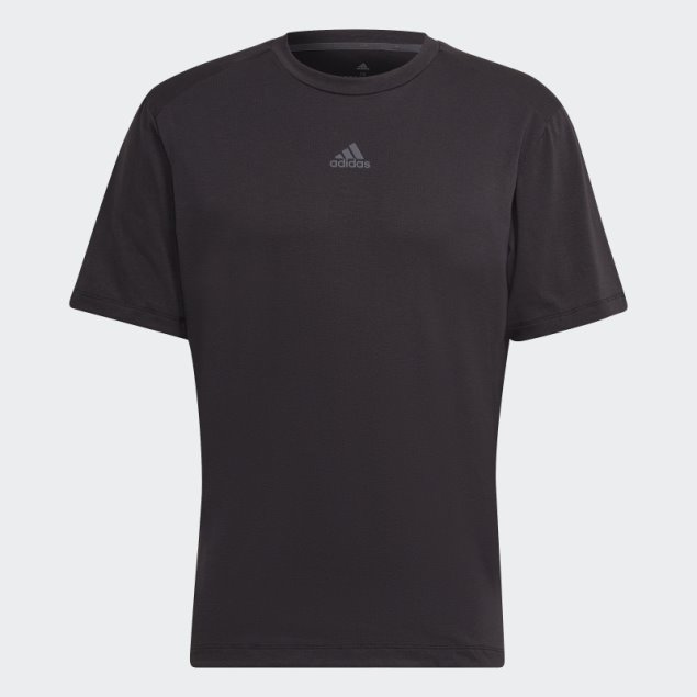 Camiseta Adidas Aeroready Yoga Negra