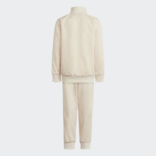 Chándal Con Monograma Estampado Adidas Ecru Tint