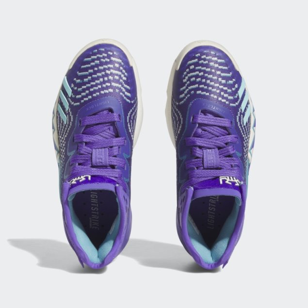 Azul Adidas D.o.n. Número 4 Zapatos