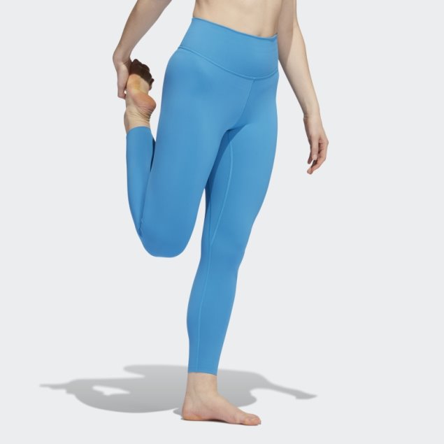 Adidas Yoga Luxe Studio 7/8 Leggings Craft Azul Caliente