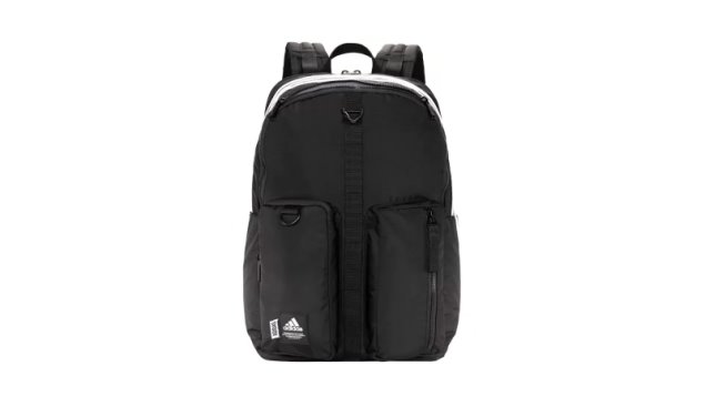 Mochila Adidas Icónica 3 Rayas Negra