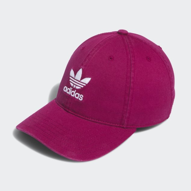 Gorra Holgada Con Tira Trasera Adidas Burdeos