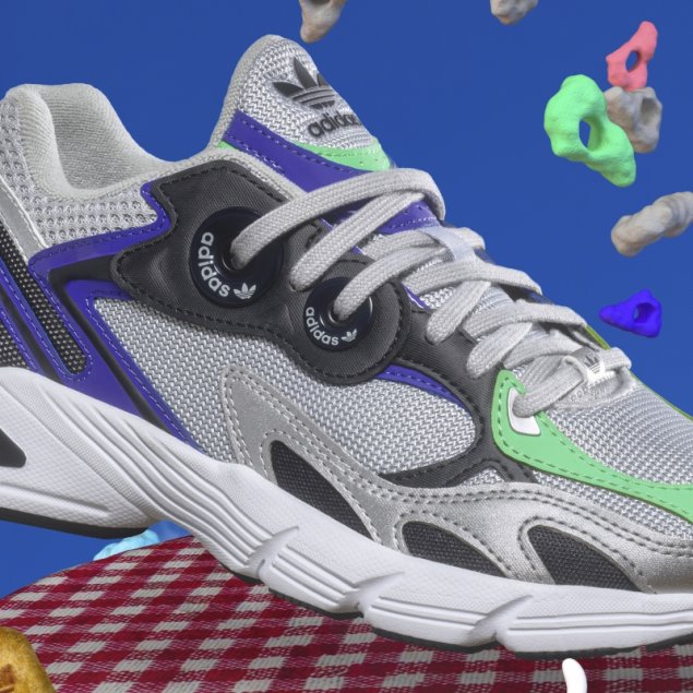 Zapatillas Adidas Astir Plateadas