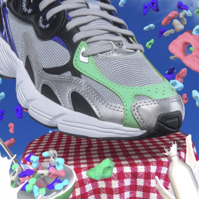 Zapatillas Adidas Astir Plateadas