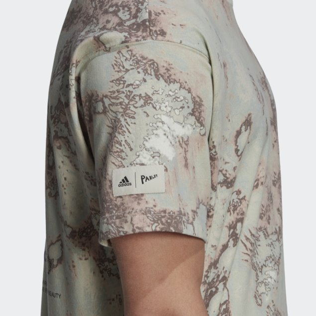 Camiseta Parley (género Neutro) Adidas Verde