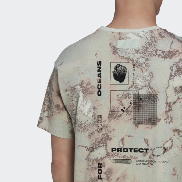 Camiseta Parley (género Neutro) Adidas Verde