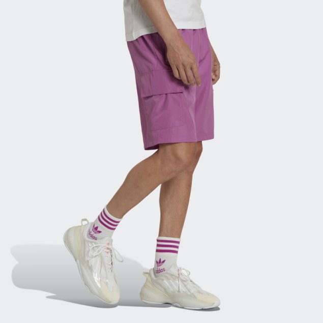 Shorts Adidas Hyperreal Cargo Lila