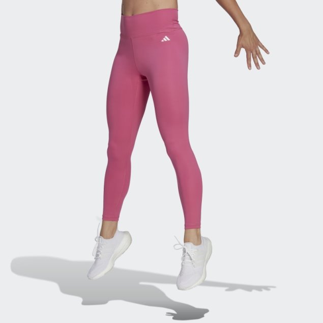 Adidas Training Essentials High-waisted 7/8 Leggings Fucsia