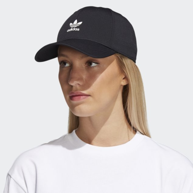 Gorro Adidas Stretch Fit Sin Espalda Negro