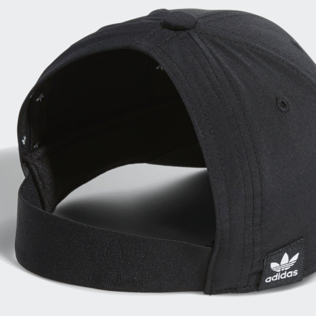 Gorro Adidas Stretch Fit Sin Espalda Negro