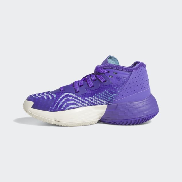 Púrpura Rush Adidas D.o.n. Número 4 Zapatos De Baloncesto