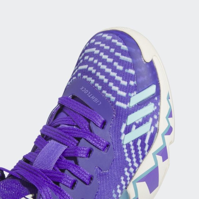 Púrpura Rush Adidas D.o.n. Número 4 Zapatos De Baloncesto