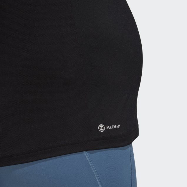 Adidas Design To Move Colorblock Sport Tee (maternidad) Blanco Moda