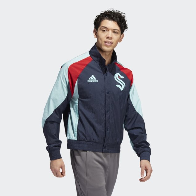 Chaqueta Adidas Kraken Reverse Retro Azul Marino Noche