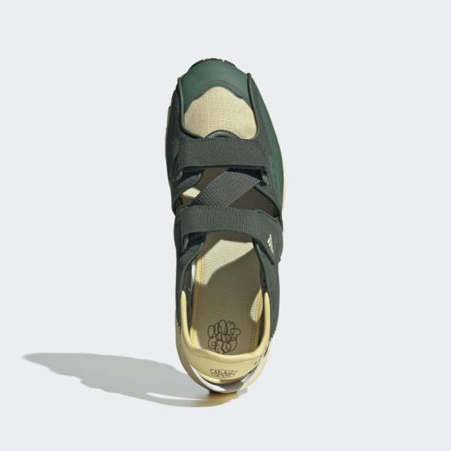 Adidas Verde óxido Eqt93 Sndl Zapatos Para Plantar Y Crecer