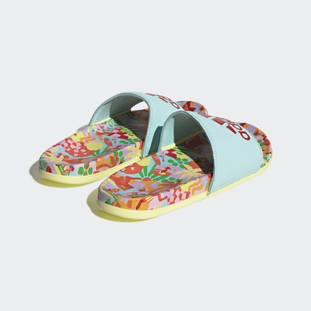 Chanclas Adidas Adilette Comfort Aguamarina