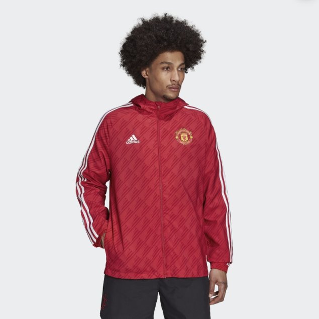 Adidas Manchester United Dna Cortavientos Real Rojo