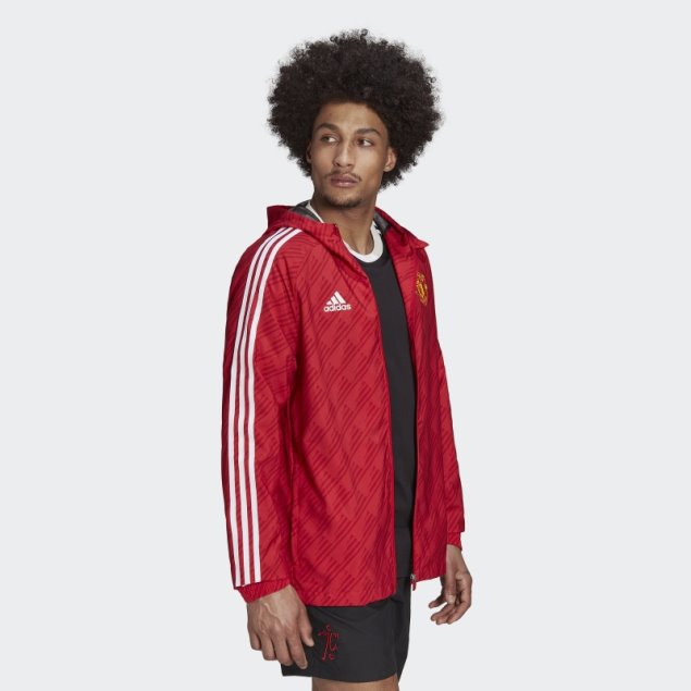 Adidas Manchester United Dna Cortavientos Real Rojo