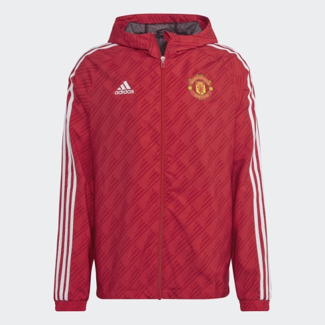 Adidas Manchester United Dna Cortavientos Real Rojo