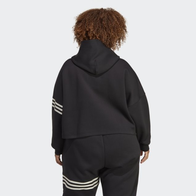 Sudadera Con Capucha Adicolor Neuclassics (tallas Grandes) Adidas Negro