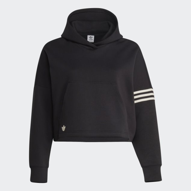 Sudadera Con Capucha Adicolor Neuclassics (tallas Grandes) Adidas Negro