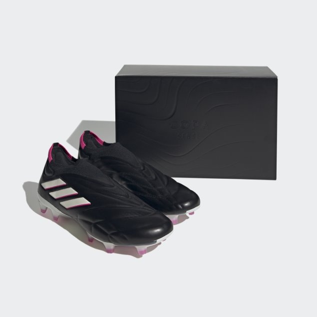 Negro Copa Pure+ Tacos De Fútbol Para Terreno Firme Adidas