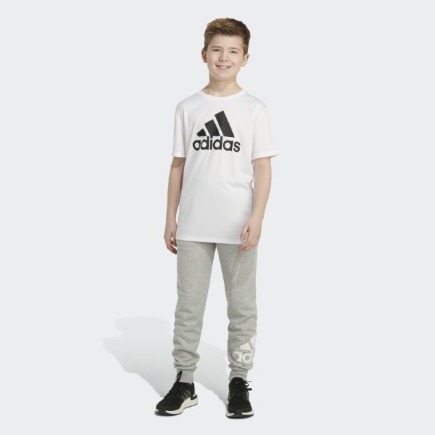 Joggers Essentials Algodón Gris Medio Adidas