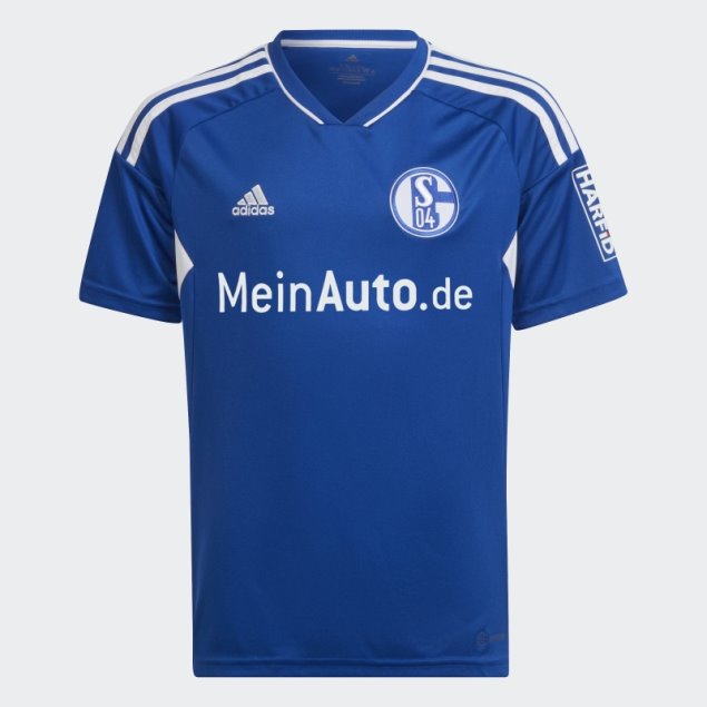 Camiseta Fc Schalke 04 22/23 Primera Equipación Azul Royal Adidas