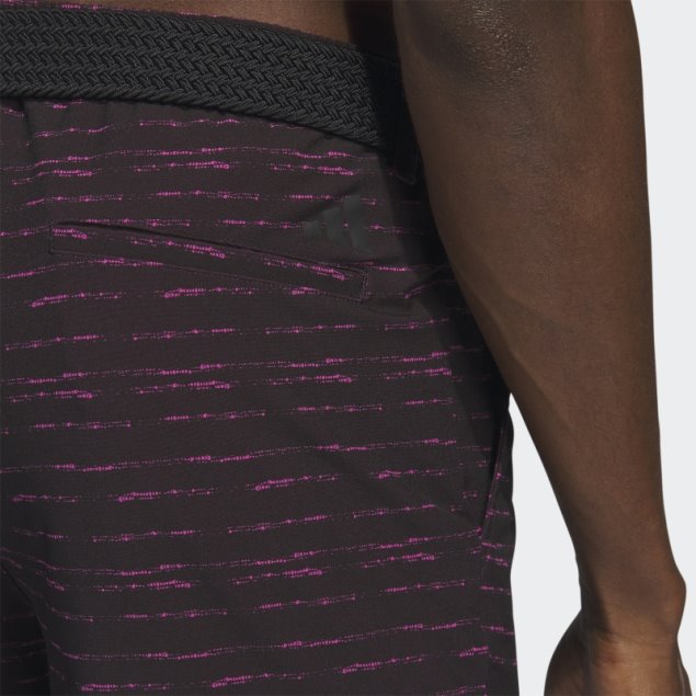 Shorts De Golf Adidas Texturizados De 9 Pulgadas En Negro