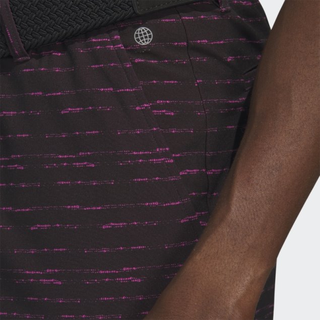 Shorts De Golf Adidas Texturizados De 9 Pulgadas En Negro