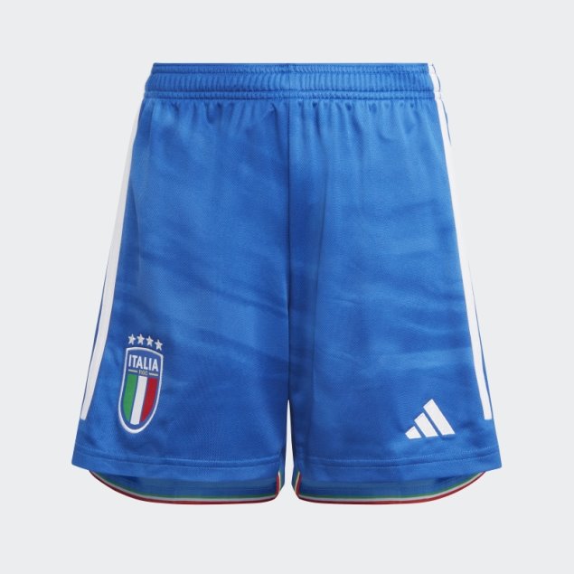 Pantalón Corto Adidas Azul Italia 23 Primera Equipación