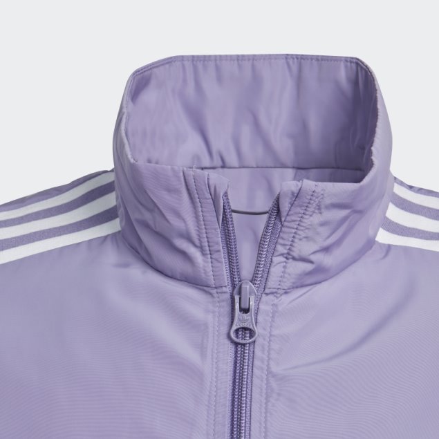 Chaqueta Adidas Adicolor Crop Track Lila