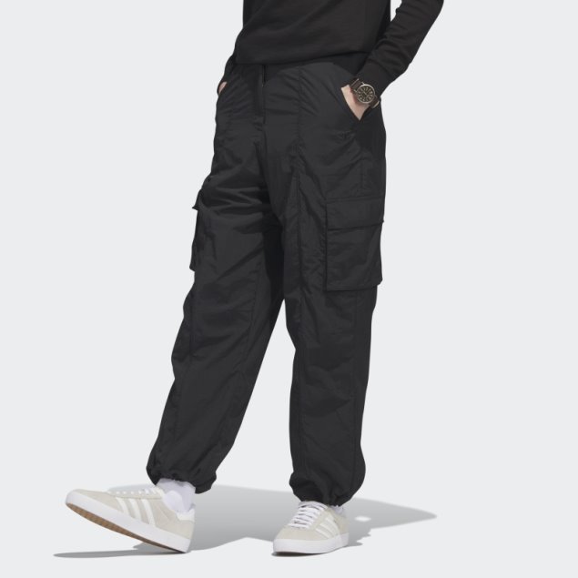 Pantalón De Chándal Premium Essentials Nylon Cargo Negro Adidas