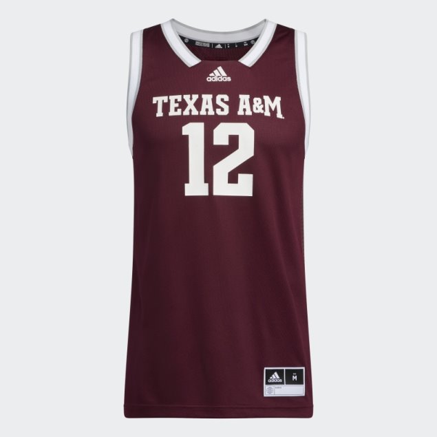 Camiseta Aggies Swingman Granate Adidas