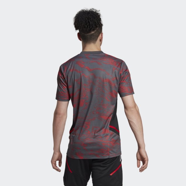 Camiseta De Entrenamiento Fc Bayern Condivo 22 Roja Adidas