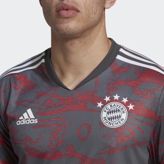 Camiseta De Entrenamiento Fc Bayern Condivo 22 Roja Adidas
