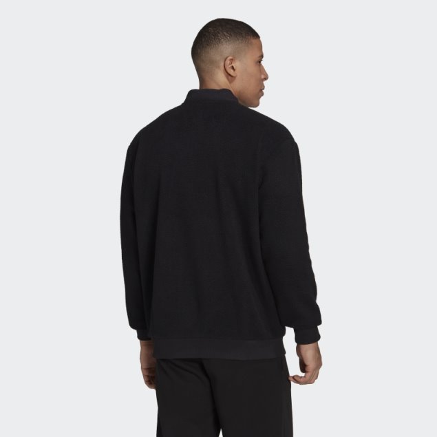 Essentials Holiday Pack Chaqueta Bomber Sherpa Adidas Negra