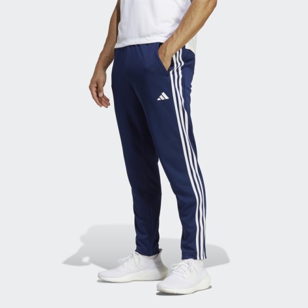 Joggers De Entrenamiento Con 3 Bandas Train Essentials Adidas Azul Oscuro